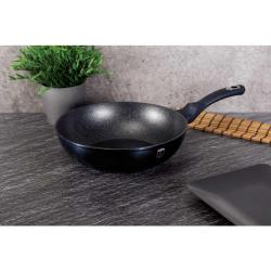 Berlingerhaus Wok s mramorovým povrchem 28 cm Metallic Line Aquamarine Edition