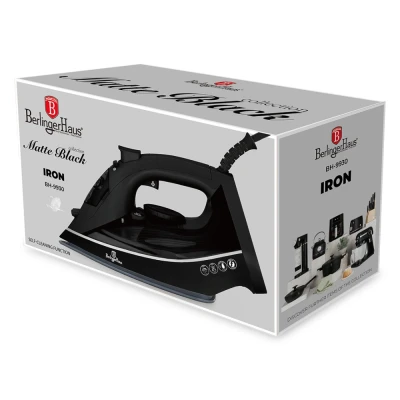 Berlingerhaus Žehlička napařovací 2200 W Matte Black Collection