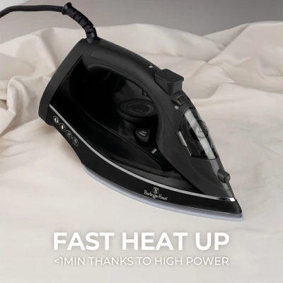 Berlingerhaus Žehlička napařovací 2200 W Matte Black Collection