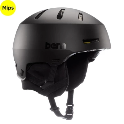 Bern Macon 2.0 Jr. DVRT matte black dětská snb helma Bern Macon 2.0 Jr. DVRT matte black dětská snb helma