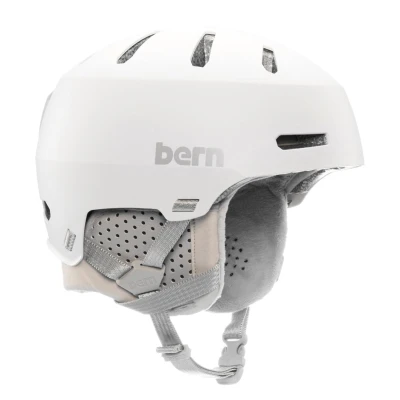Bern Macon 2.0 matte white snowboardová helma