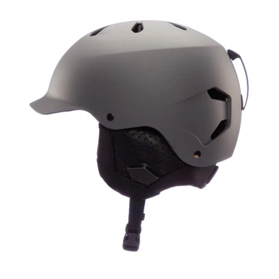 Bern Watts Classic matte grey snowboardová prilba