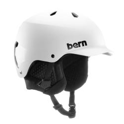 Bern Watts Classic matte white snowboardová helma Bern Watts Classic matte white snowboardová helma