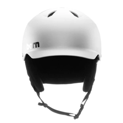 Bern Watts Classic matte white snowboardová prilba