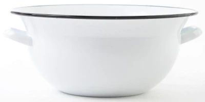 Beryl Krajáč s uchy 38cm 10l smalt BÍ Beryl Krajáč s uchy 38cm 10l smalt BÍ