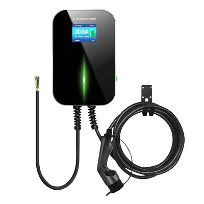 Besen BS20 22 kW černá nástěnná nabíječka pro elektromobily