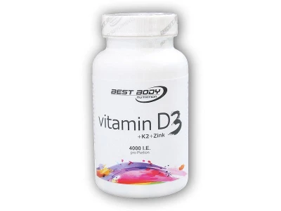 Best Body Nutrition Vitamin D3 + K2 + zinc 80 tablet Best Body Nutrition Vitamin D3 + K2 + zinc 80 tablet