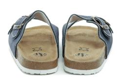 Best Feet BY-113-17-99 modré pánské nazouváky