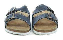 Best Feet BY-113-17-99 modré pánské nazouváky