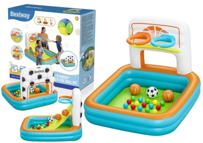 Bestway 52728 multifunkční bazének s hrami 120x107x84 cm