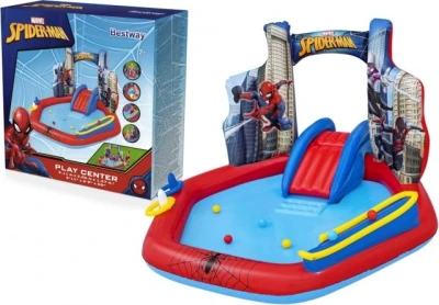 Bestway 98793 Spider-Man 211 x 206 x 127 cm bazén Bestway 98793 Spider-Man 211 x 206 x 127 cm bazén