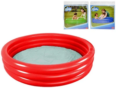 Bestway Bazén nafukovací 122 x 25 cm 3 komory 3 barvy