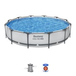 Bestway Bazén Steel Pro Max 3,66 x 0,76 m s kartušovou filtrací - 56416