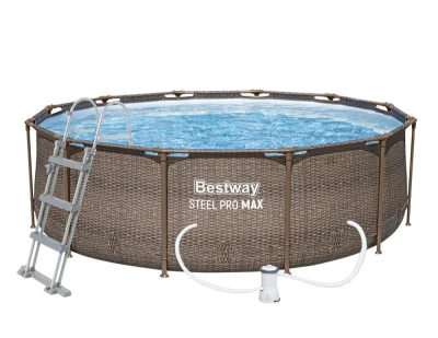 Bestway Bazén Steel Pro Max Rattan 3,66 x 1 m - 56709 Bestway Bazén Steel Pro Max Rattan 3,66 x 1 m - 56709