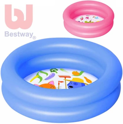 Bestway Bazének dětský kulatý 61 x 15cm mini nafukovací 2 barvy