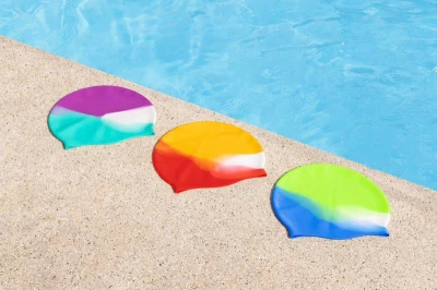 Bestway Čepice dětská silikonová na plavání Wawe Swim 3 barvy 26049