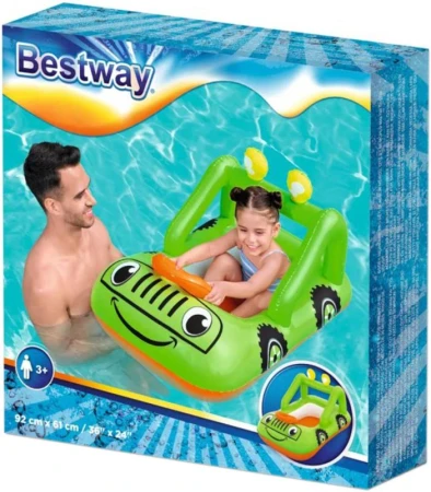 Bestway Člun nafukovací autíčko / letadlo plavidlo do vody 34169