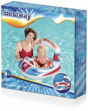 Bestway Člun nafukovací Cruisers 104x99cm plavidlo na vodu 2 druhy 34106