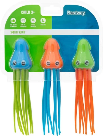 Bestway Kalamáry set 3ks chobotničky na potápění do vody 26031