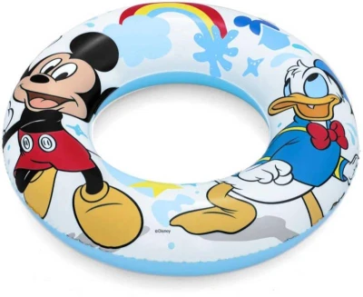 Bestway Kruh nafukovací Mickey Mouse 56cm plavací kolo do vody 91004