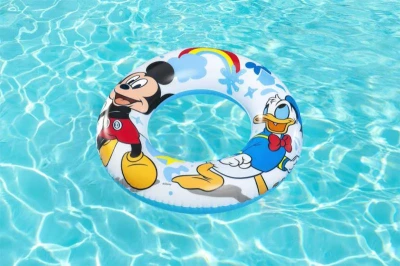 Bestway Kruh nafukovací Mickey Mouse 56cm plavací kolo do vody 91004