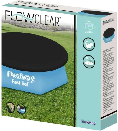 Bestway Krycí kruhová plachta 2,4m kryt na bazén 2,44m (244cm) 58032