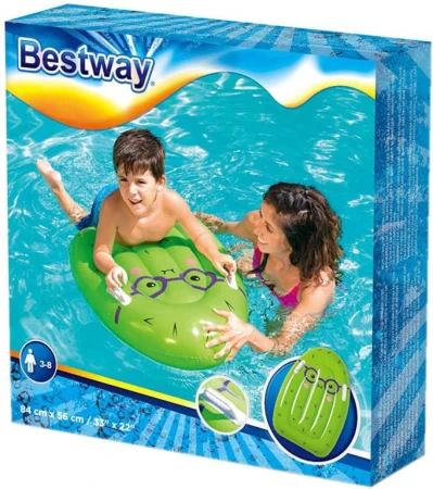 Bestway Lehátko nafukovací Surf Buddy ovoce 84x56cm na vodu s úchyty 3 druhy
