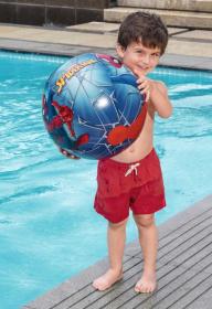 Bestway Míč dětský nafukovací 51cm Spiderman plážový do vody 98002