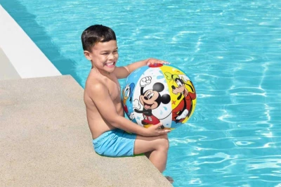 Bestway Míč nafukovací baby Mickey Mouse 51cm do vody 91098