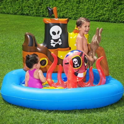 Bestway Nafukovací bazének 52211 SHIPS AHOY 140 x 130 x 104 cm