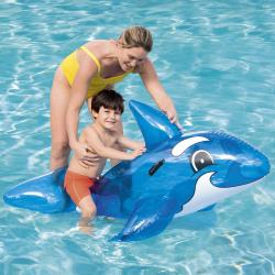 Bestway Nafukovací lehátko 41037 VELRYBA RIDE ON 157 x 94 cm modrá