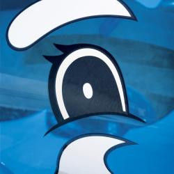 Bestway Nafukovací lehátko 41037 VELRYBA RIDE ON 157 x 94 cm modrá