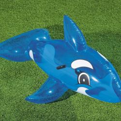 Bestway Nafukovací lehátko 41037 VELRYBA RIDE ON 157 x 94 cm modrá