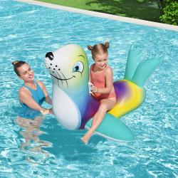 Bestway Nafukovací lehátko 41479 TULEŇ 157 x 114 cm modrá