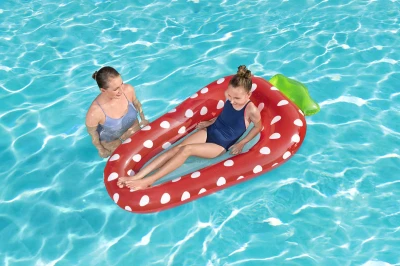 Bestway Nafukovací lehátko ananas / jahoda se síťkou do vody 43644