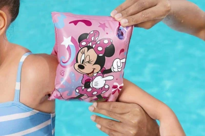 Bestway Rukávky nafukovací Minnie Mouse plavací křidélka do vody 91038