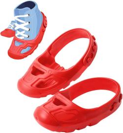 Big Ochranné dětské návleky na botičky vel.21-27 protiskluzové červené 1 pár Big Ochranné dětské návleky na botičky vel.21-27 protiskluzové červené 1 pár