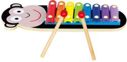 Bino Baby xylofon Opička 8 kláves 33cm duhový kov (hudební nástroje)