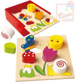Bino DŘEVO Moje první puzzle Bella (dřevěná hračka) Bino DŘEVO Moje první puzzle Bella (dřevěná hračka)