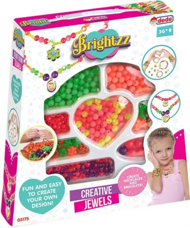 Bino Navlékací korálky s přívěsky kreativní sada výroba dětské bižuterie Bino Navlékací korálky s přívěsky kreativní sada výroba dětské bižuterie