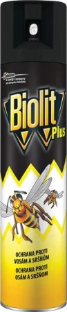 BIOLIT Sprej proti vosám a sršňům 400ml PLUS BIOLIT Sprej proti vosám a sršňům 400ml PLUS