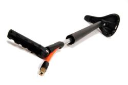 BIOLOGIC Post Pump - pumpa v sedlovce pro klasická kola POUZE 27,2 mm stříbrná (VÝPRODEJ)