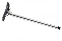 BIOLOGIC Post Pump - pumpa v sedlovce pro klasická kola POUZE 27,2 mm stříbrná (VÝPRODEJ)