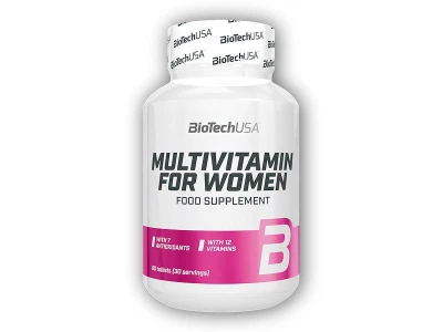 BioTech USA Multivitamin For Women 60 kapslí BioTech USA Multivitamin For Women 60 kapslí