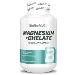 BiotechUSA Magnesium + chelate 60 kapslí (VÝPRODEJ)