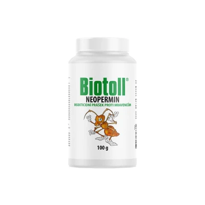 BIOTOLL Přípravek na mravence NEOPERMIN+, 100g, prášek BIOTOLL BIOTOLL Přípravek na mravence NEOPERMIN+, 100g, prášek BIOTOLL
