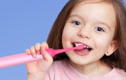 Bitvae Sonický zubní kartáček s aplikací pro děti a sadou koncovek K7S (růžový)