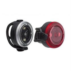 Blackburn Click Front + Click Rear Black (Sada)