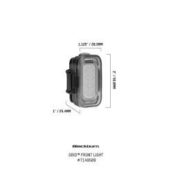 Blackburn Grid Front přední blikačka