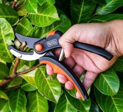 Blackdecker Nůžky zahradní s pogumovanou rukojetí